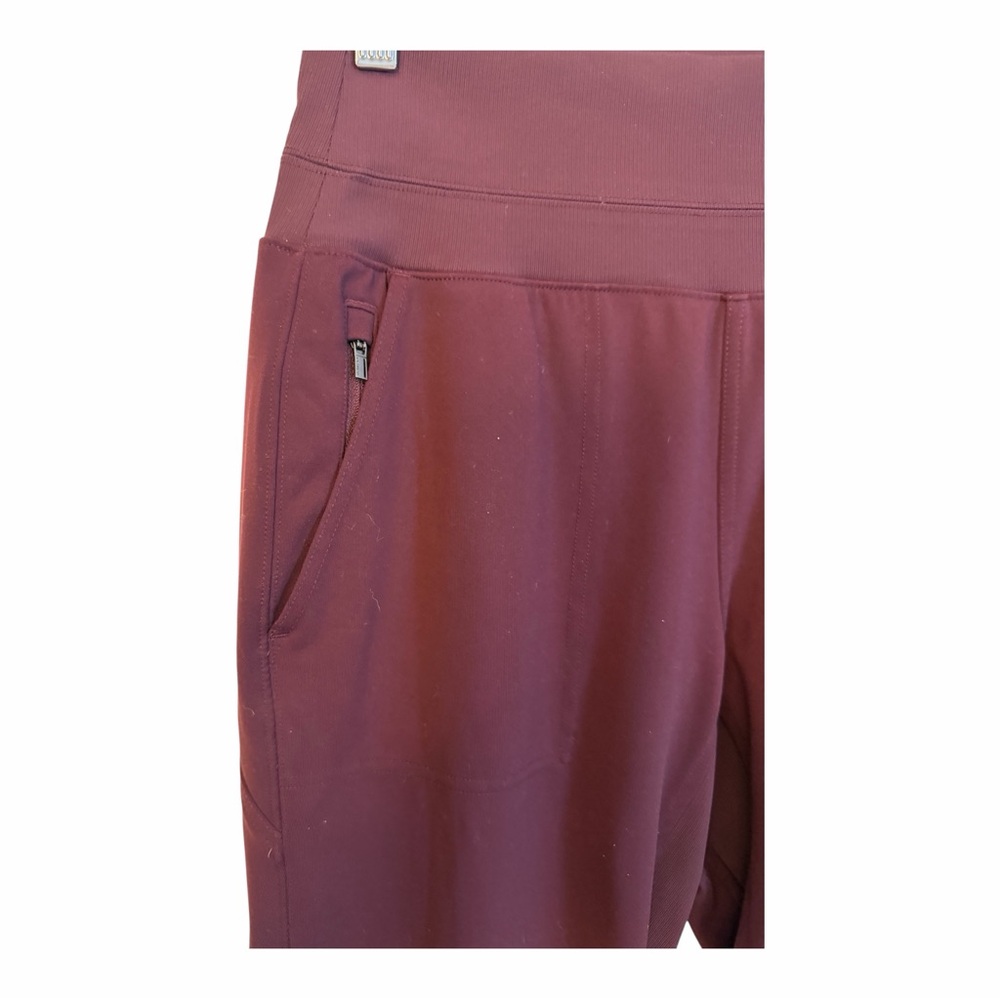 Athleta Women’s Maroon Joggers Size Medium - Picture 4 of 9